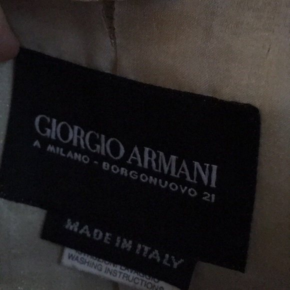 Giorgio Armani silk and linen jacket - Picture 2 of 3